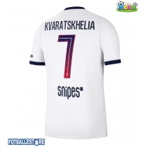 Paris Saint-Germain Khvicha Kvaratskhelia #7 Bortedrakt 2026-27 Kortermet